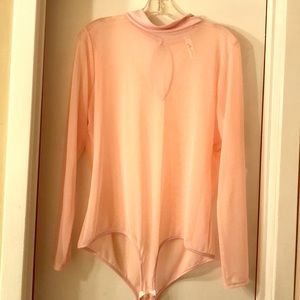 Plus Size Sheer Bodysuit